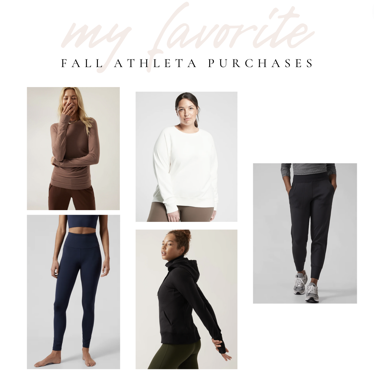The Athleta Fall Capsule Collection is Stylish *and* Comfortable